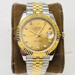 Grade AAA Replica VR Factory Rolex Datejust II 41mm Watch Gold Dial -Seagull 2824